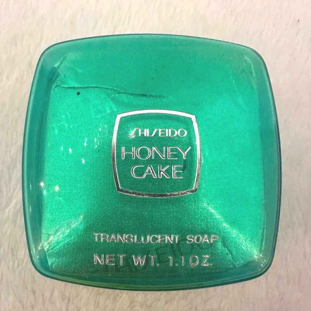 Vintage Shiseido Honey Cake Soap Set 4pc 1.1oz Each Multi 3 New 1 Open Japan